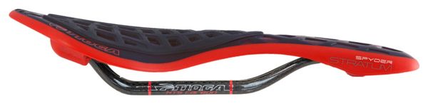 Tioga Spyder Stratum Carbon Saddle Black/Red