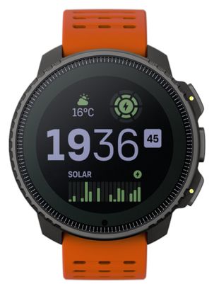 Montre GPS Suunto Vertical Steel Solar Canyon - Orange