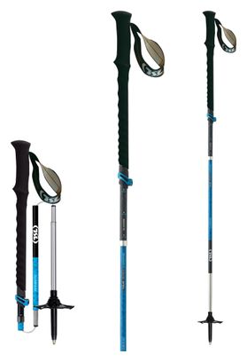 Unisex Hiking Poles TSL Tour Alu 5 Blue