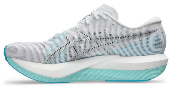 Asics Magic Speed 5 Running Shoes, White/Blue, Unisex