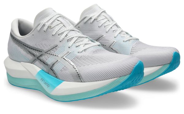 Asics Magic Speed 5 Running Shoes, White/Blue, Unisex