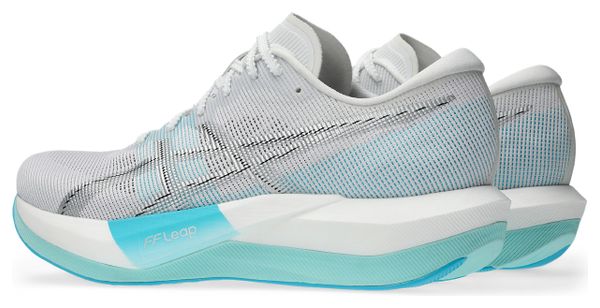 Asics Magic Speed 5 Running Shoes, White/Blue, Unisex