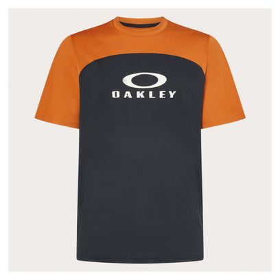 Maillot Manches Courtes Oakley Free Ride Rc Orange