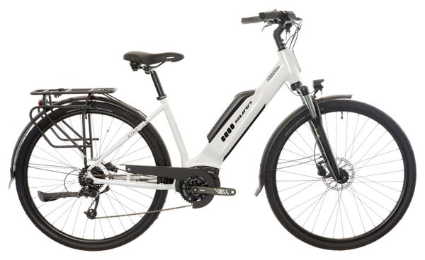 Beursfiets - Sunn Urb Start MicroShift Elektrische Stadsfiets 8V 400 Wh 700 mm Wit 2023