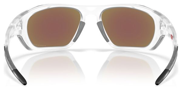 Lunettes Oakley Lateralis Matte Clear / Prizm Sapphire / Réf : OO9431-0660