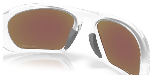 Lunettes Oakley Lateralis Matte Clear / Prizm Sapphire / Réf : OO9431-0660