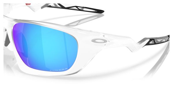 Lunettes Oakley Lateralis Matte Clear / Prizm Sapphire / Réf : OO9431-0660