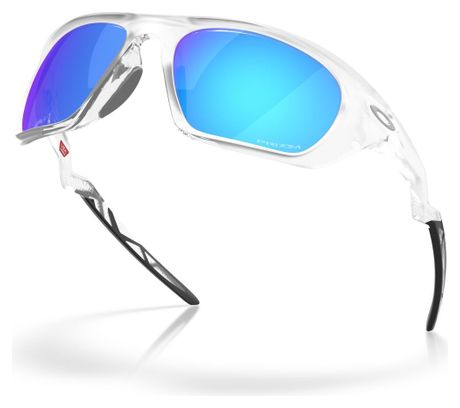 Lunettes Oakley Lateralis Matte Clear / Prizm Sapphire / Réf : OO9431-0660