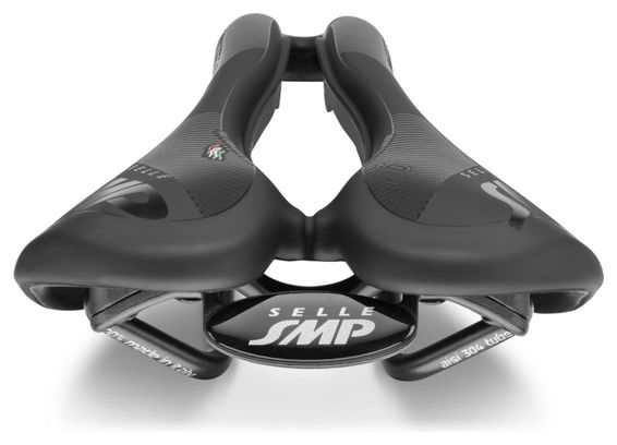SMP VT20C Gel Saddle with Stainless Steel Rails, Black