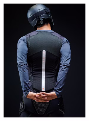 Protector dorsal MTB Decathlon Dbck 900 Negro