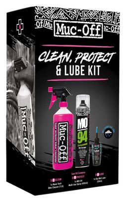 Muc-Off Clean Protect Schmiermittel-Wartungskit für die Nassversion