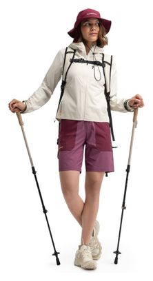 Short randonnée déperlant femme Solara Purple Pourpre