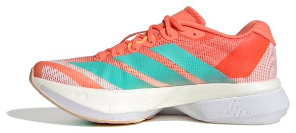 Chaussures Running adidas Adizero Boston 13 Orange/Bleu Femme