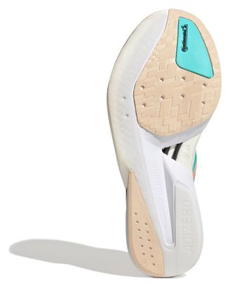 Chaussures Running adidas Adizero Boston 13 Orange/Bleu Femme