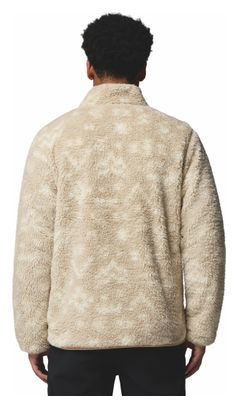 Heren Columbia Sherpa Reversible Winterpas Beige Fleecejas