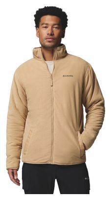 Heren Columbia Sherpa Reversible Winterpas Beige Fleecejas