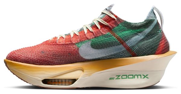 Zapatillas de running Nike Alphafly 3 Premium naranja/verde para hombre