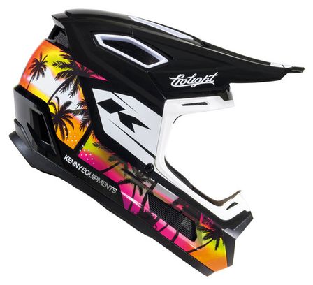 Casco Kenny Prolight Graphic Palm Integral Nero