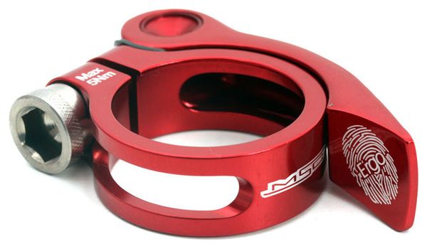 MSC ERGO Zadelklem Aluminium Ti - Rood
