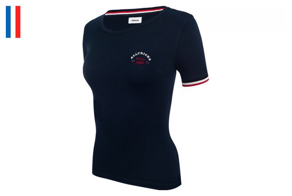 Tee-Shirt Manches Courtes Alltricks Sport d'Epoque Bleu Foncé Femme