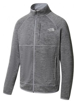 The North Face Canyonlands Hoodie Forro Polar Gris Hombre