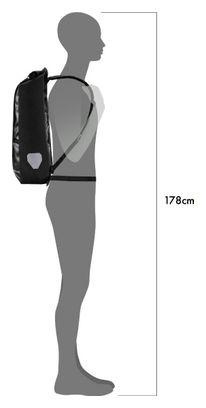 Sac à Dos Ortlieb Messenger 39L Noir