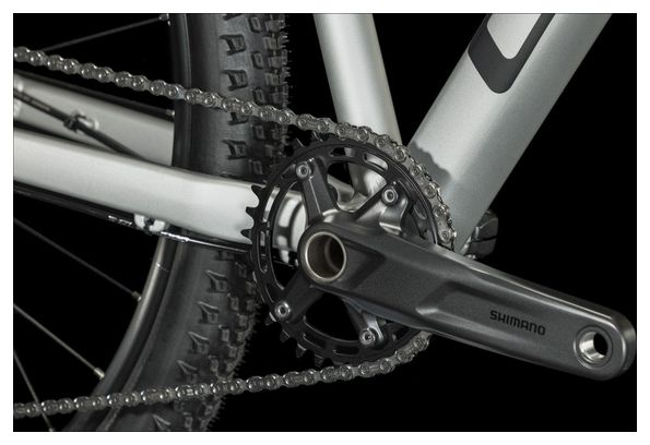 VTT Semi-Rigide Cube Attention SLX Shimano Deore/XT 12V 29'' Argent Gris