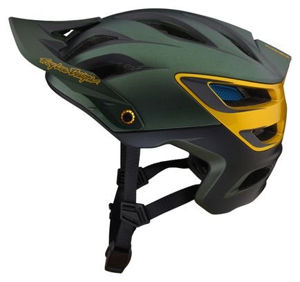 Troy Lee Designs A3 Mips Uno Green Helm