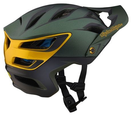 Troy Lee Designs A3 Mips Uno Green Helm