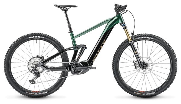 VTT Électrique Tout-Suspendu Moustache Samedi 29 Trail 9 Smart System Shimano SLX / XT 12V 750 Wh 29'' Noir / Vert 2023