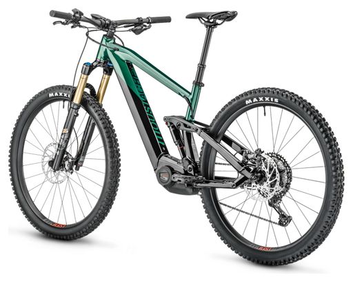VTT Électrique Tout-Suspendu Moustache Samedi 29 Trail Smart System  Shimano SLX XT 12V 750 Wh 29'' Noir Vert 2023