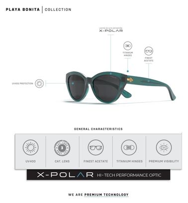 Lunettes de soleil Uller Playa Bonita Bleu