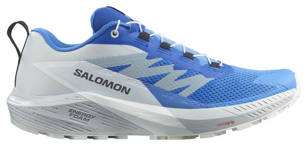 Chaussures de Trail Salomon Sense Ride 5 Bleu/Blanc