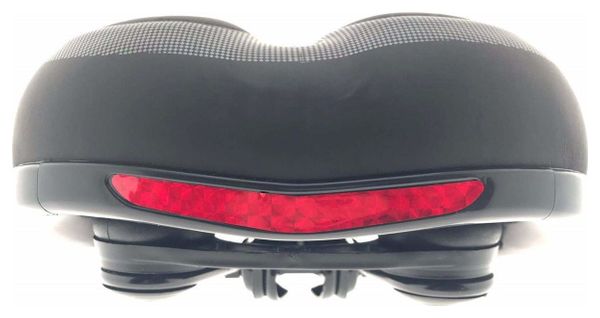 Homoto Selle De Vélo De Course,Selle VTT Avec Couverture Imperméable Unisexe Pour BMX/Riad/Montai Bice/EMTB/Dire Bike (Noir