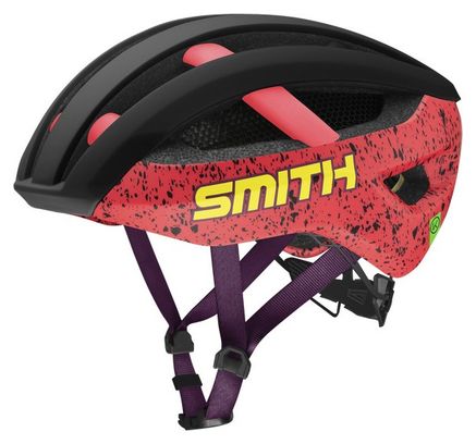 Smith Network Mips Road/Gravel Helm Schwarz Pink