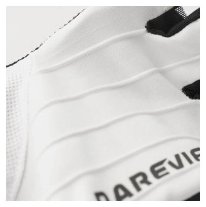 Gants Darevie vélo aérodynamiques Aero Mitaines performance avec technologie ULTRA PALM Blanc