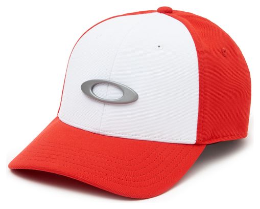 Gorra Oakley Tincan Blanca/Roja