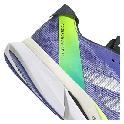 adidas Adizero Boston 12 Running Shoes Blue/Green Uomo