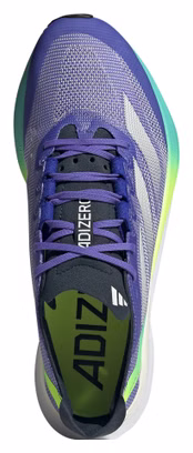 Chaussures Running adidas Adizero Boston 12 Bleu/Vert Homme