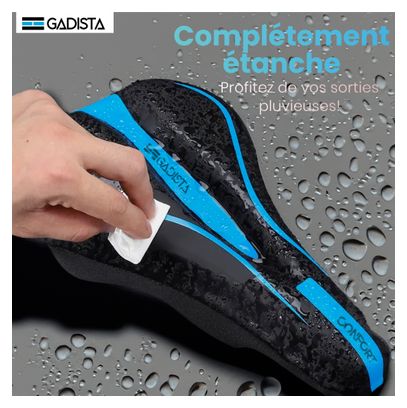 GOUNNU Selle Vélo Ergonomique Creuse – Confort Homme/Femme, Gel Haute Densité, Housse Étanche Incluse, VTT/Route/Cruiser
