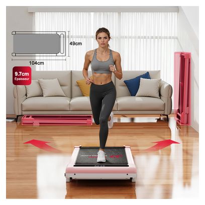 Tapis de marche Fitness Z3 compact sous bureau Rose