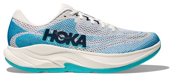 Chaussures Running Hoka Rincon 4 Blanc/Bleu Homme