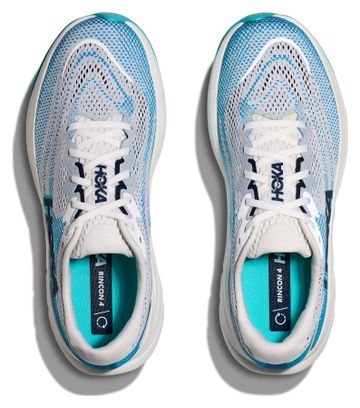 Chaussures Running Hoka Rincon 4 Blanc/Bleu Homme