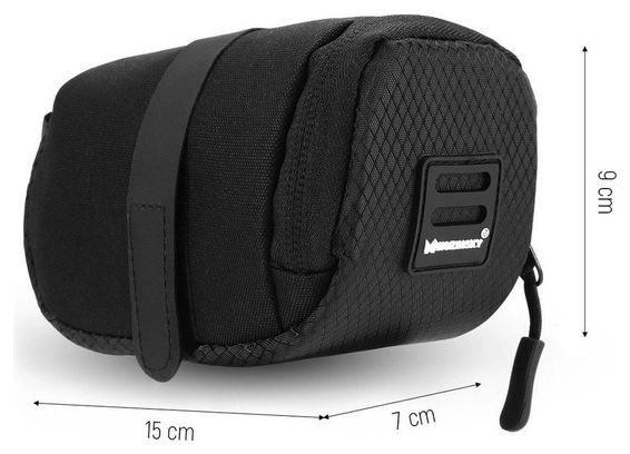 sacoche de selle de vélo Wozinsky 0 6 l noire