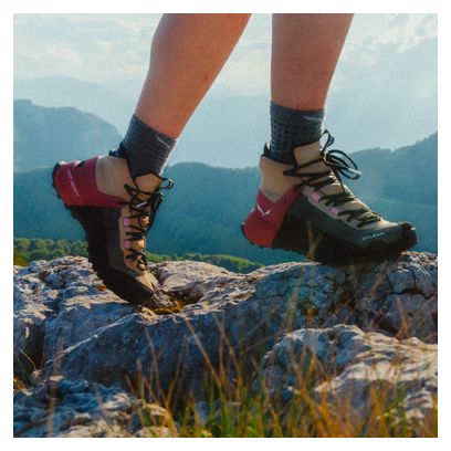 Women's hiking boots Salewa Wildfire NXT Mid Gore-Tex Beige