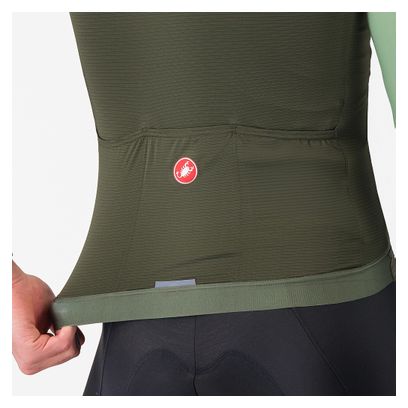 Gilet Coupe-Vent Homme Castelli Espresso Vert