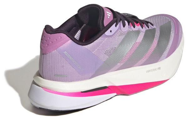 Chaussures Running adidas Adizero Boston 13 Violet/Rose Femme