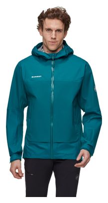 Mammut Ducan Guide Hooded Waterdichte Jas Blauw
