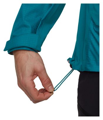 Mammut Ducan Guide Hooded Waterdichte Jas Blauw