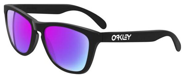 Gafas de sol Oakley Frogskins - Negro mate / Morado 24-298
